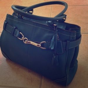 Coach Teal Carry All