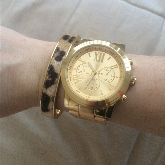 Target Gold Boyfriend Watch