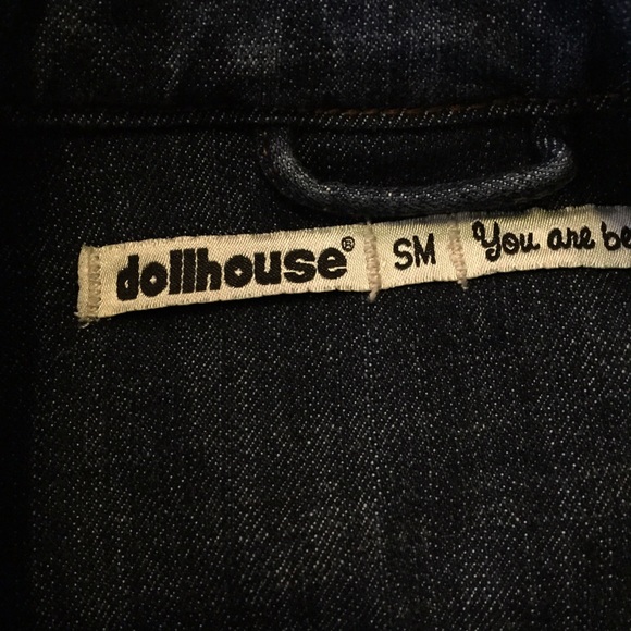 SOLD - Crop Denim Jacket - Picture 3 of 4