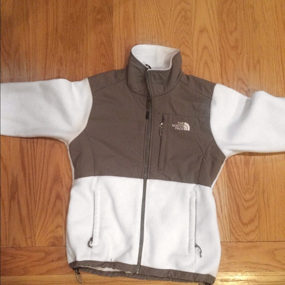 white north face jacket