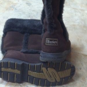 Leather Skechers boots - size 7.5
