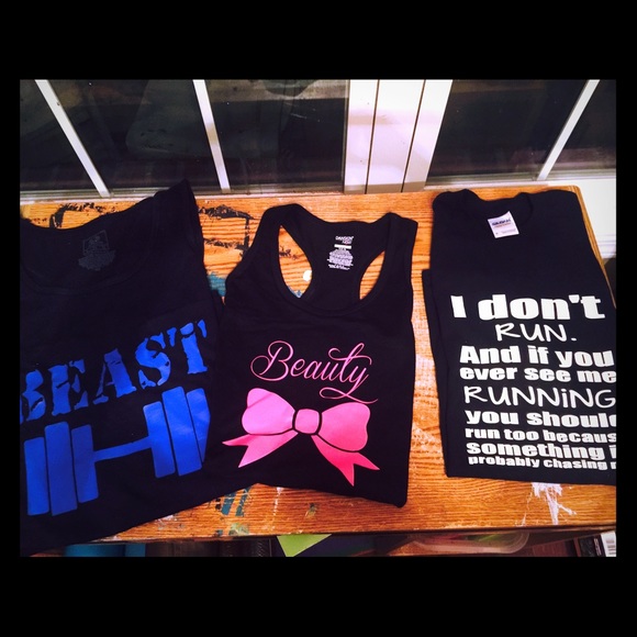 Women's black tank top