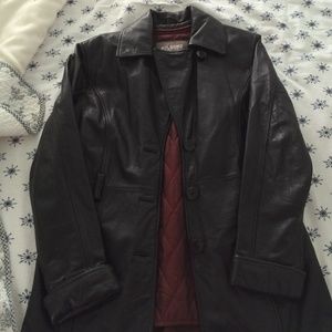 Wilson's leather coat