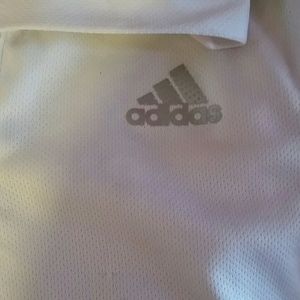 White Adidas shirt