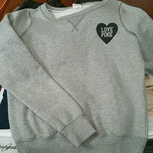 Pink victorias secret sweatshirt