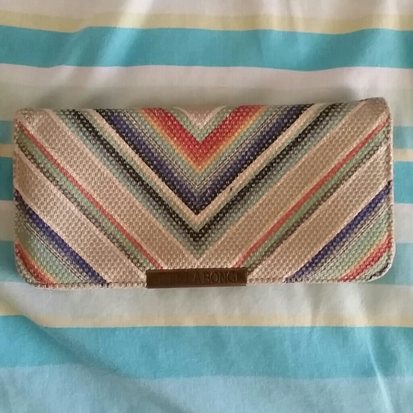 Billabong striped wallet