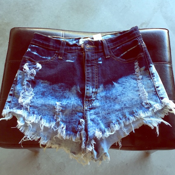 High waisted shorts