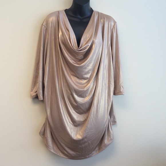 Gold Worthington Top