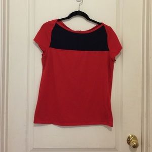 Merona Red and Blue Shirt