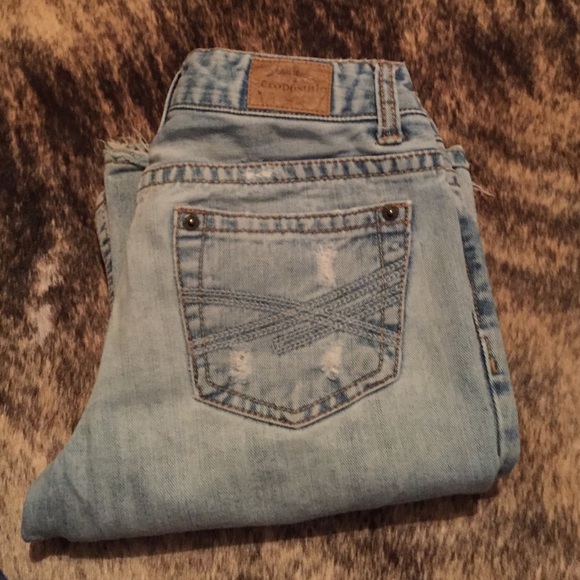 Haley flare aero jeans.