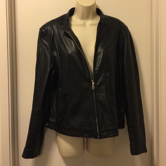 Wilsons leather maxima moto jacket