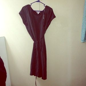 Grey maternity dress!