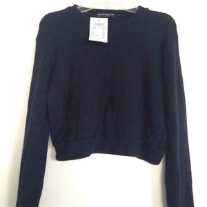 Navy blue brandy sweater
