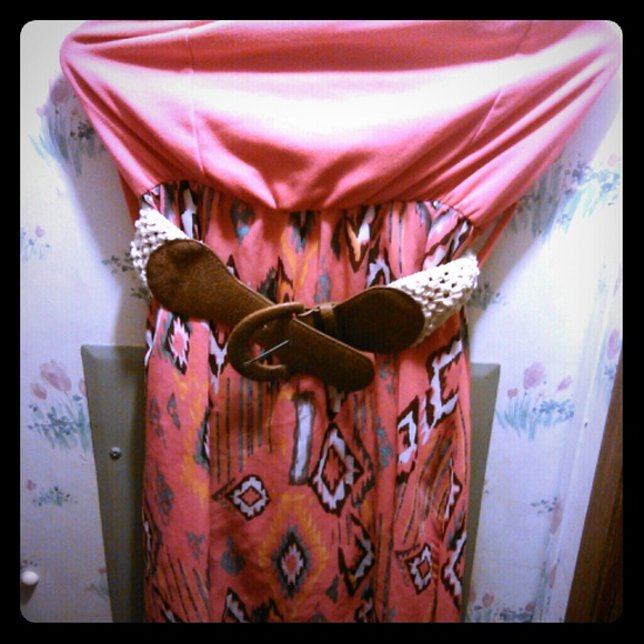 High low strapless dress - Picture 1 of 4