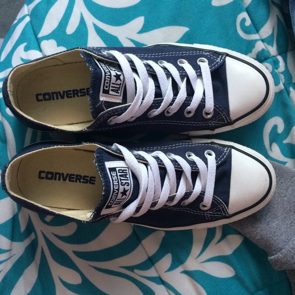 Navy Blue Converse
