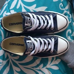 Navy Blue Converse