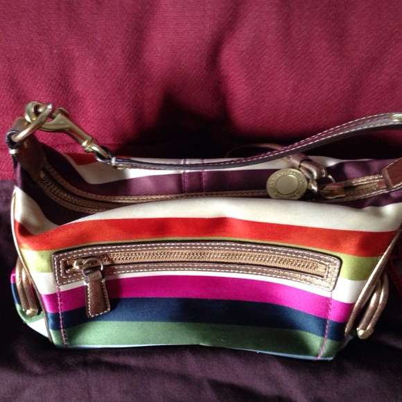 Multicolor small Coach handbag - Picture 2 of 2