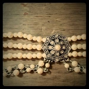 Vintage pearl choker