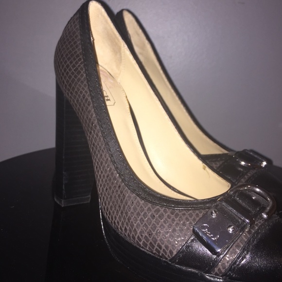 Coach Heels. never worn.