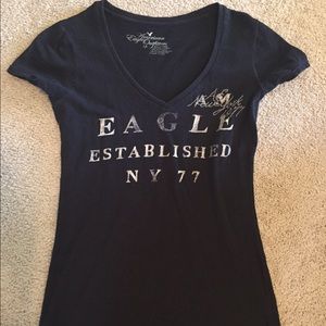 American eagle shirt.