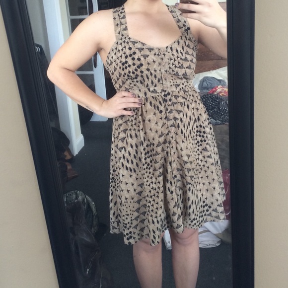 Blue Rain print dress - Picture 3 of 4