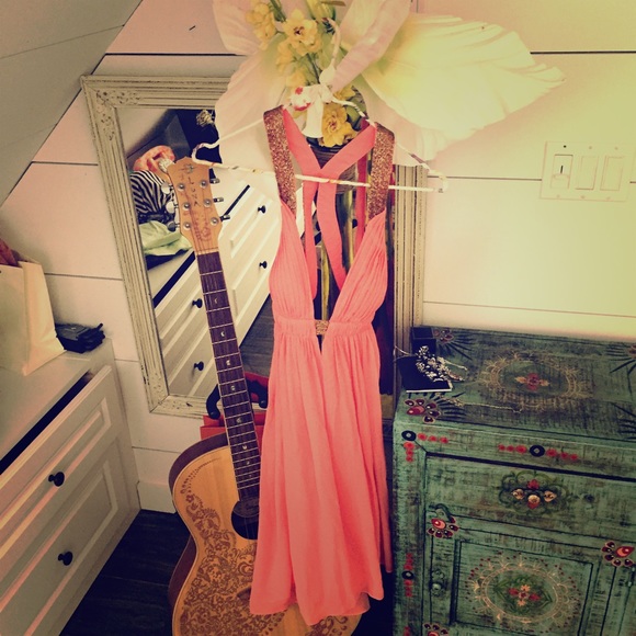 Aidan Mattox Dresses & Skirts - Aidan Mattox silk chiffon dress NEVER WORN