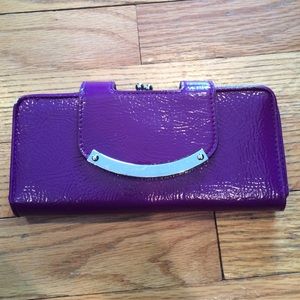 Purple wallet