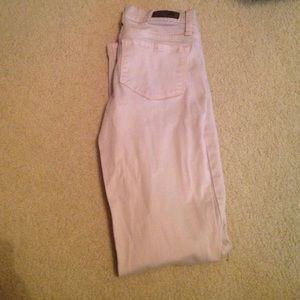 Light pink skinny jeans size 3