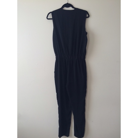 Joe B black romper with pockets - Picture 2 of 4