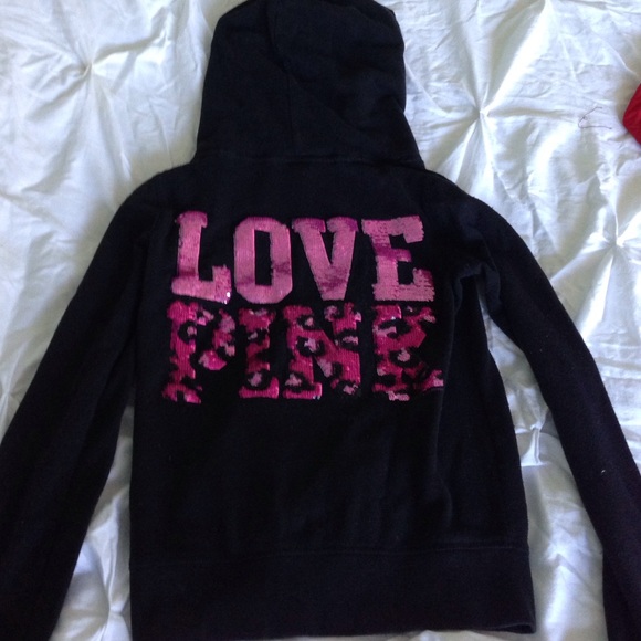 PINK leopard sweatshirt !