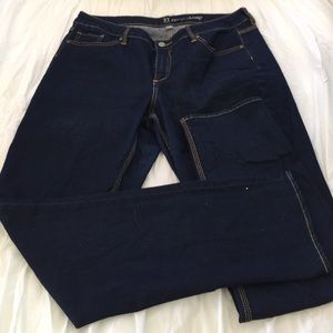NY & Co. Dark indigo Curvy Skinny Jeans