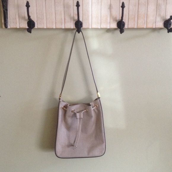 Khaki Medium duffle style bag