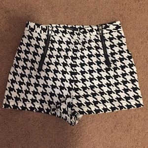 Forever 21 high wasted print shorts