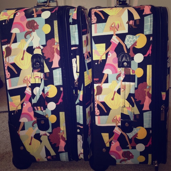 Cute travel size rolling suitcases