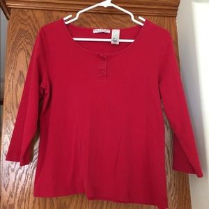 Red tee