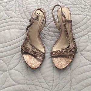 Size 8 medium Carlos by Carlos Santana sandals