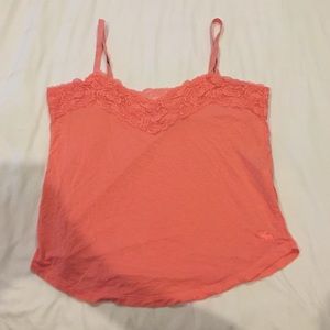 Abercrombie and Fitch Coral Lave Tank Top