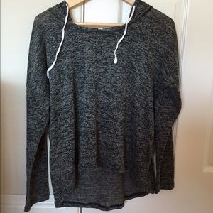 Gray and black long sleeve