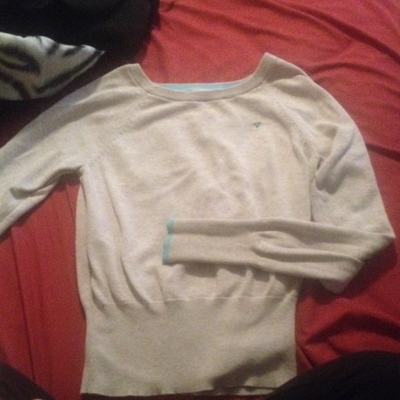 Grey American Eagle sweater, size medium.