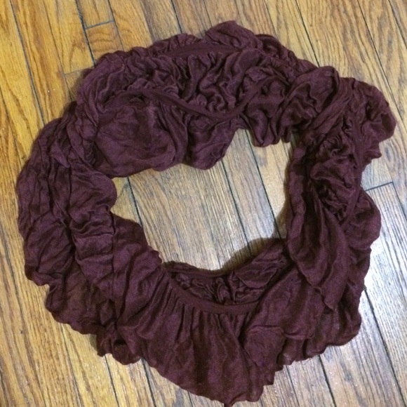 Charlotte Russe Accessories - Copper / Bronzy Brown Infinity Scarf