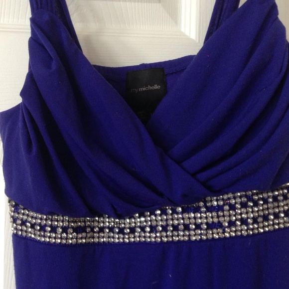 Pretty blue dress - Picture 3 of 4