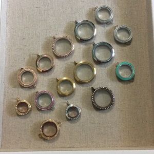 Lots of lockets!!! Origami owl lockets
