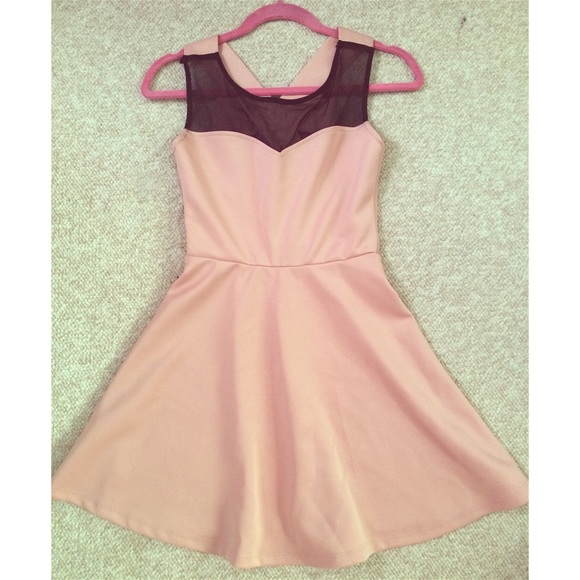Love Culture Light Pink/Mauve Bow-back Dress