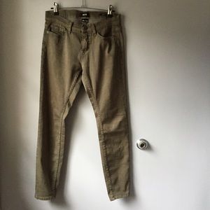 Army green jeans