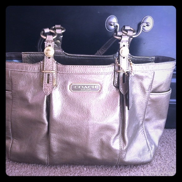 Gold Coach Purse and wallet