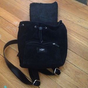 NWOT Black Ugg Australia Backpack
