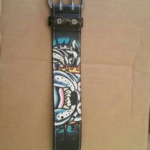 Belt bracelet, Ed hardy