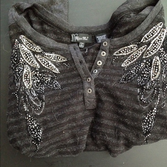 Miss me long sleeve shirt