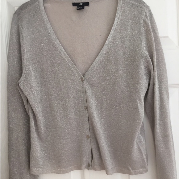 Silver cardigan