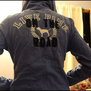 VS PINK zip-up hoodie